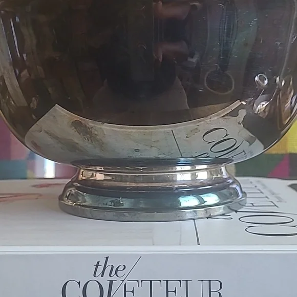 WILCOX SILVER PATINATED BOWL - Picture 3 of 7